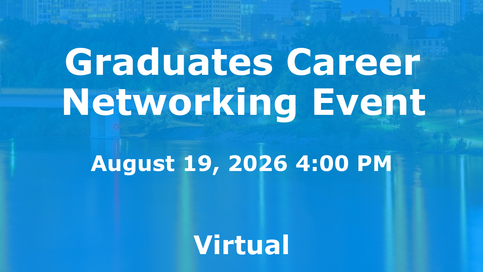 Graduates Career Networking Event event image